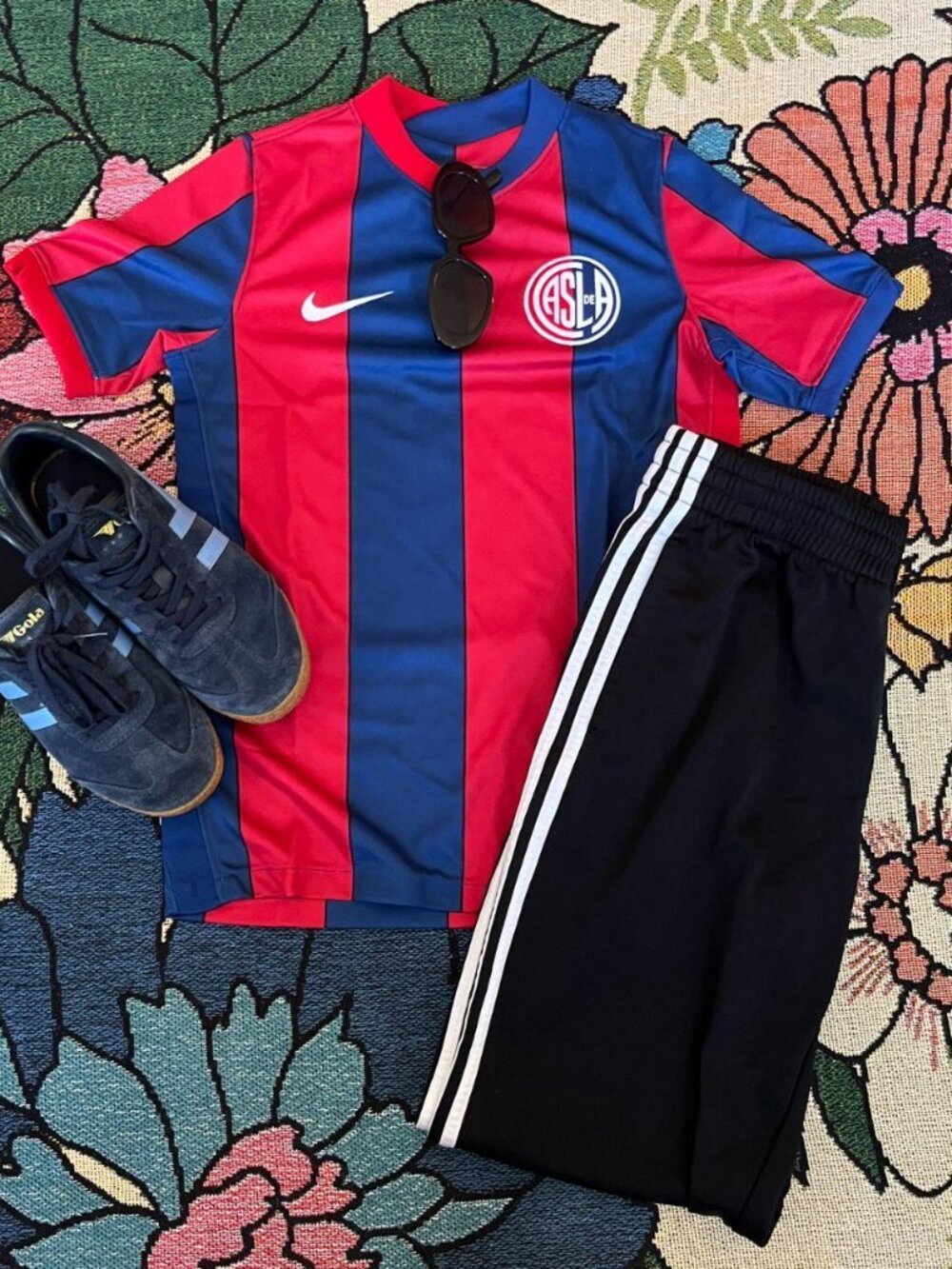 Authentic Nike San Lorenzo Stadium Jersey Youth M BNWT